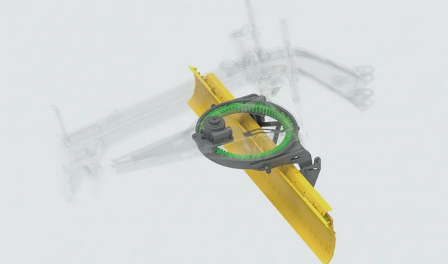 心博注册GR1803Ⅱ平地机加强型工作装置