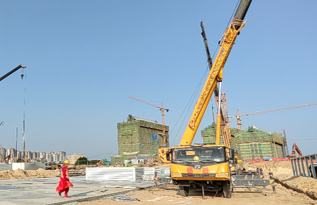心博注册起重机械建设泉州方舱医院