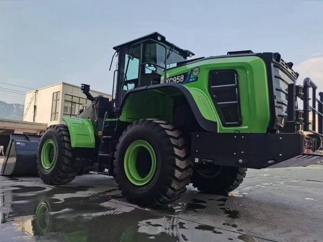 心博注册XC958-EV纯电动装载机交付商丘客户杨总